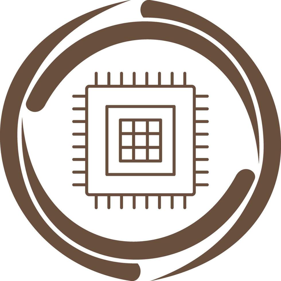 Processor Vector Icon