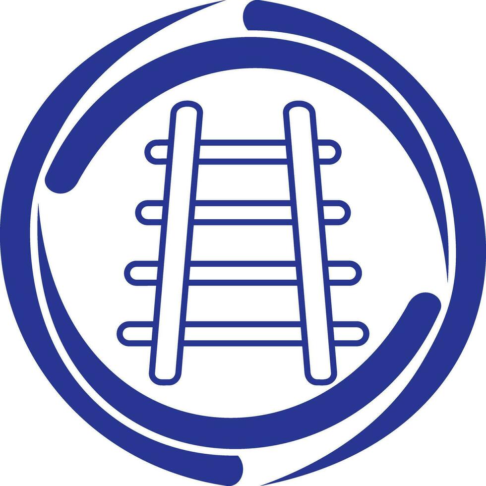 Train Tracks Vector Icon