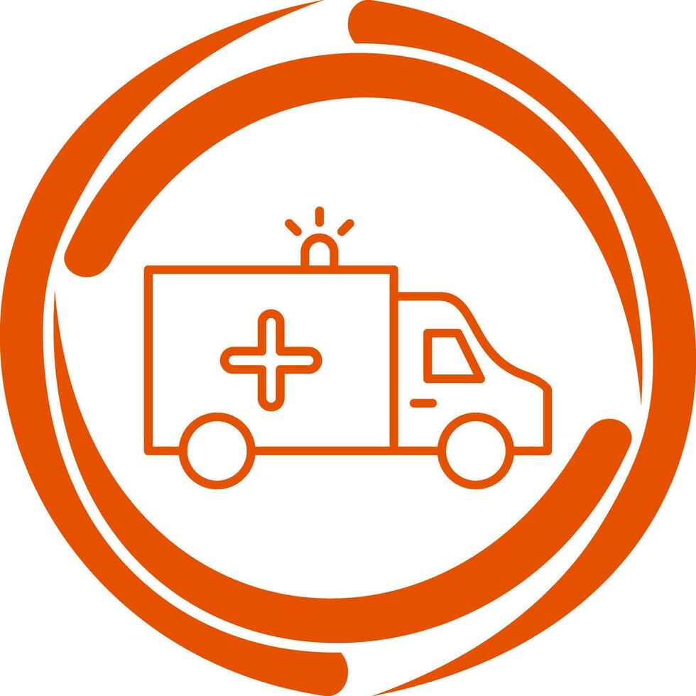 Ambulance Vector Icon