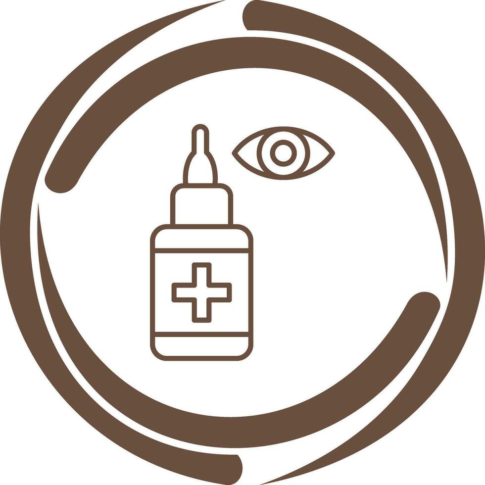 Eye Drop Vector Icon