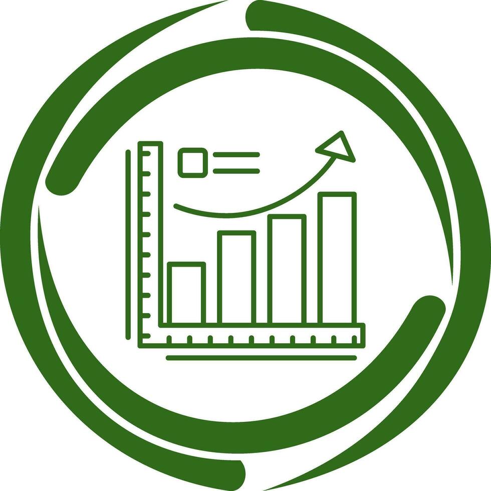 Growth Chart Vector Icon