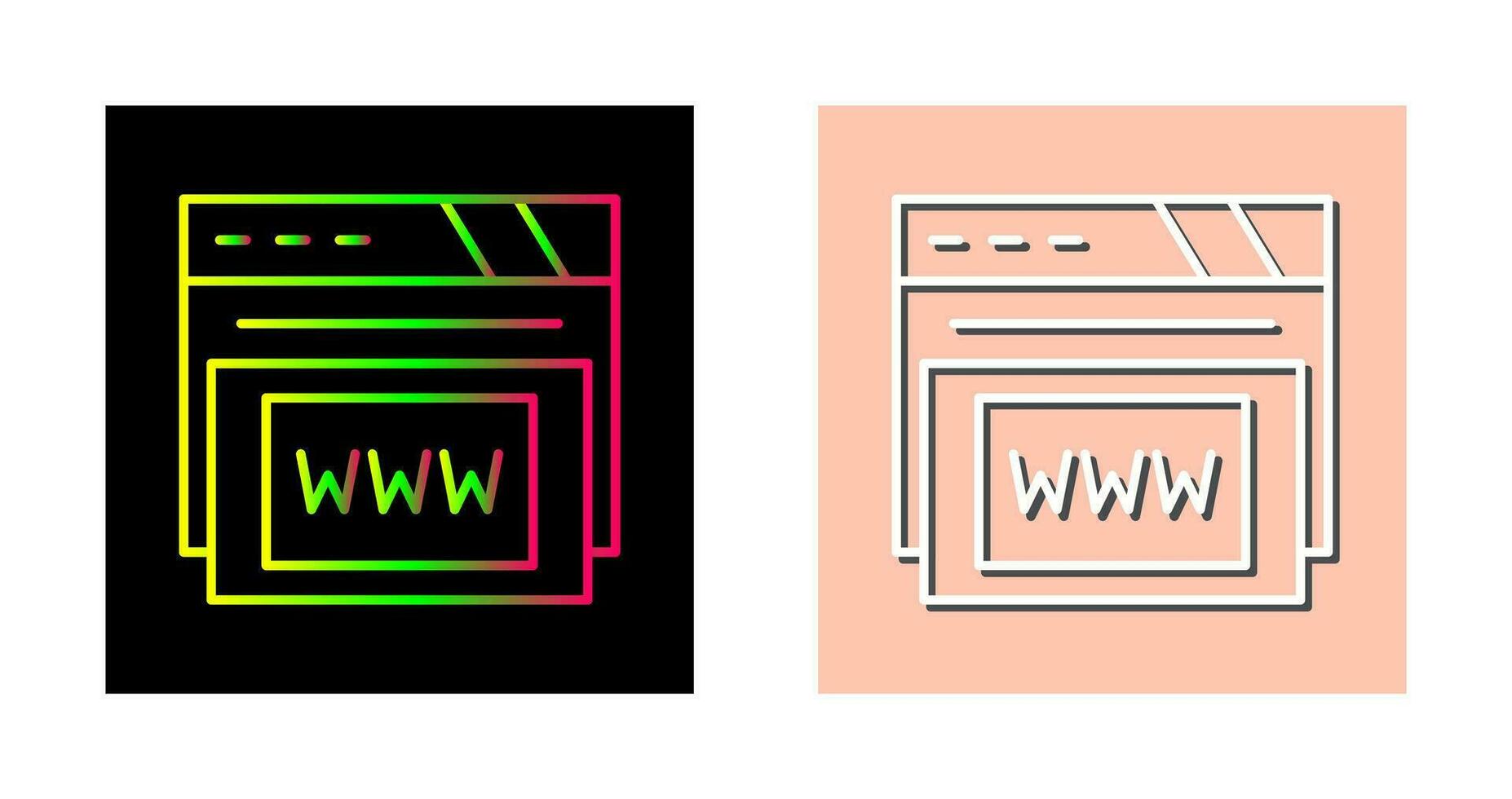 Www Vector Icon