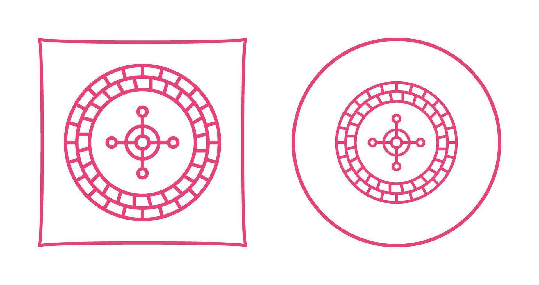 Roulette Vector Icon