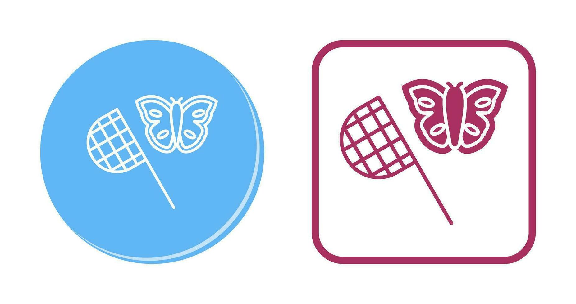 Butterfly Catcher Vector Icon