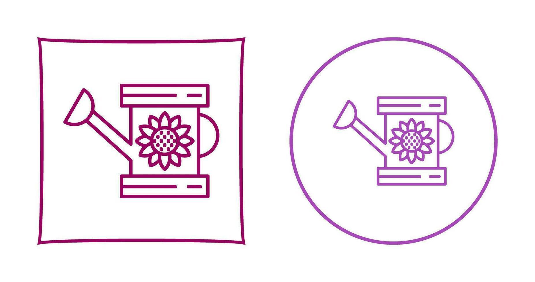 Watering Can Vector Icon