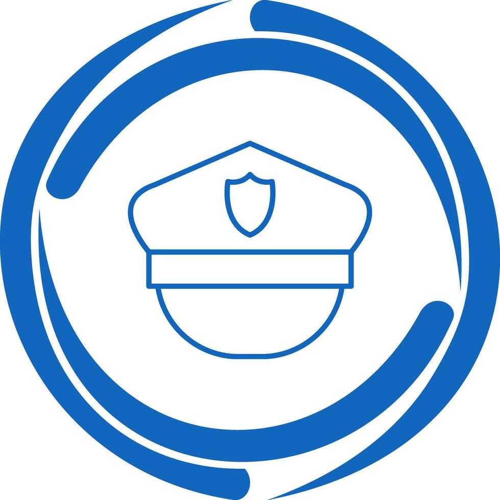 Police Hat Vector Icon