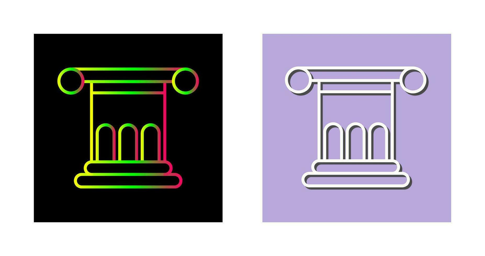 Roman Law Vector Icon
