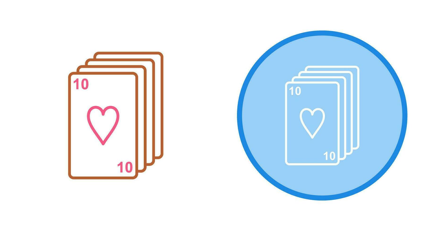 Deck of Cards Vector Icon