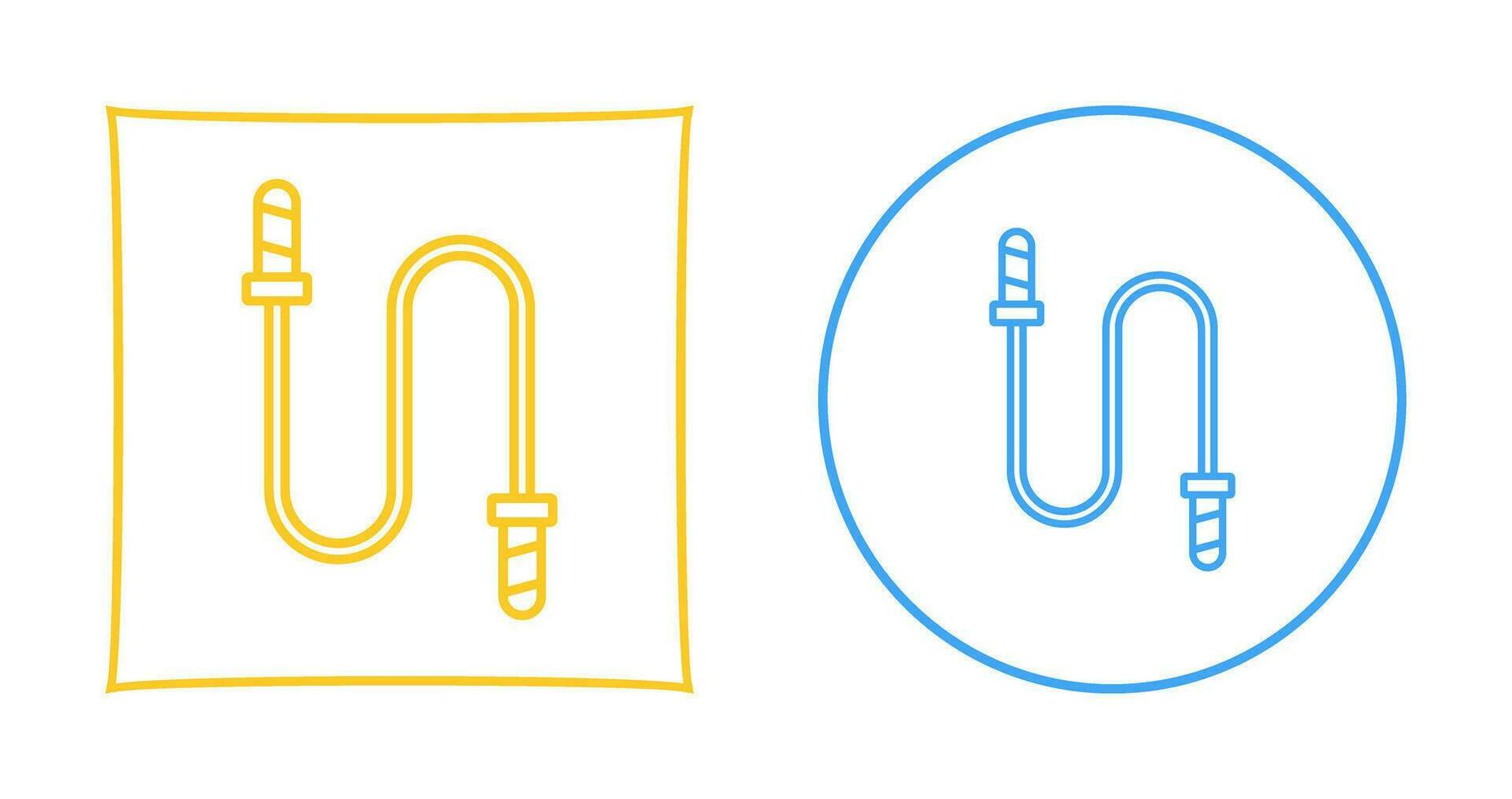 Jumping Rope Vector Icon