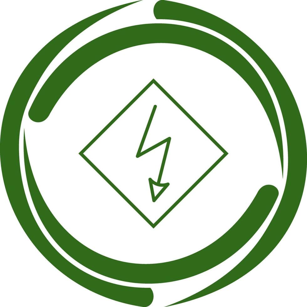 High Voltage Vector Icon