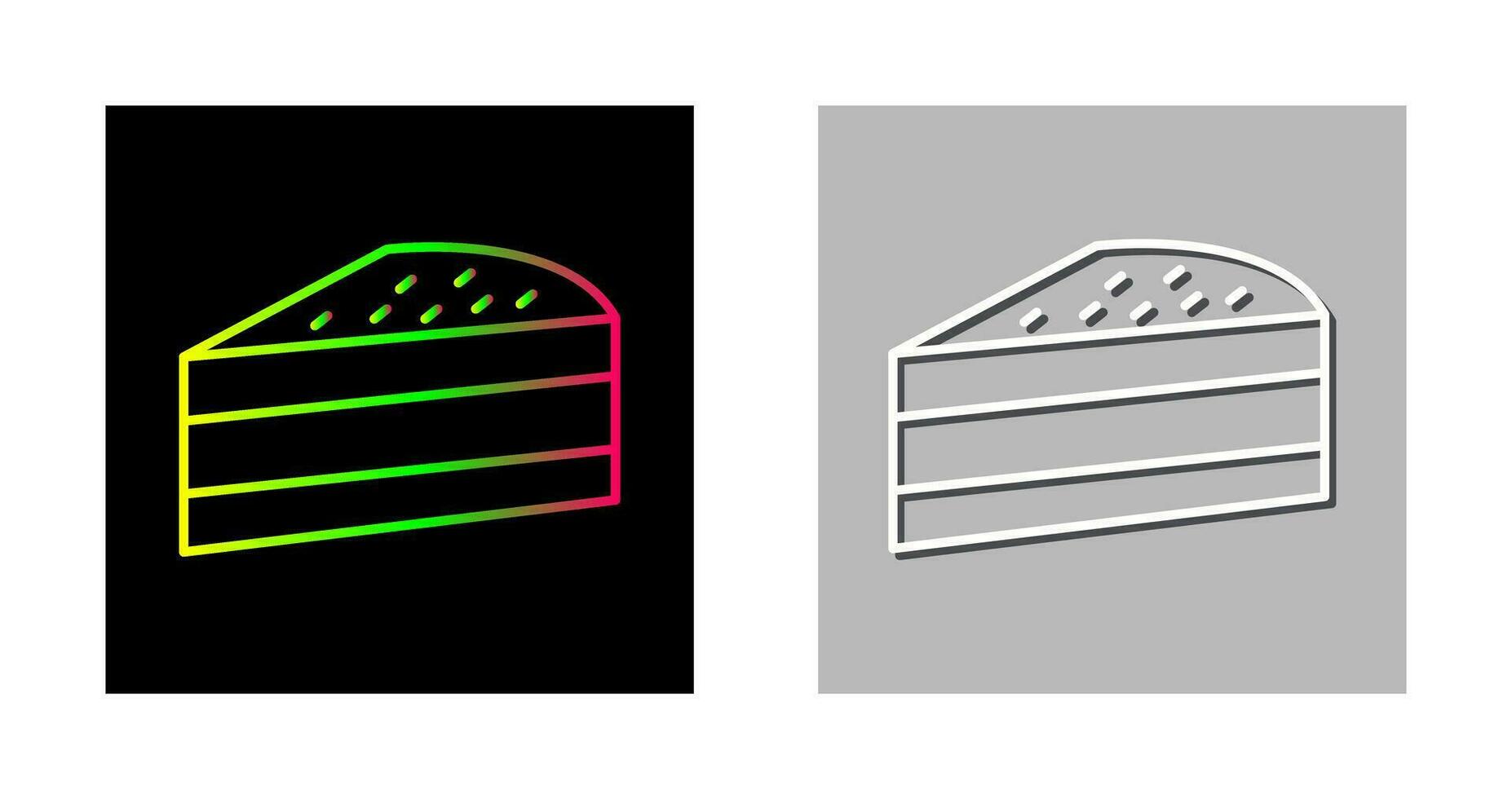 Cake Slice Vector Icon
