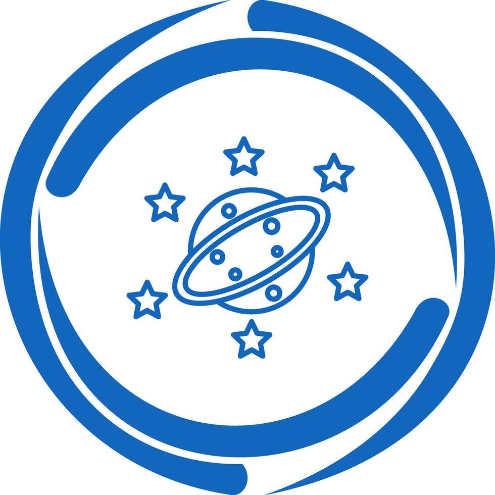 Saturn Vector Icon