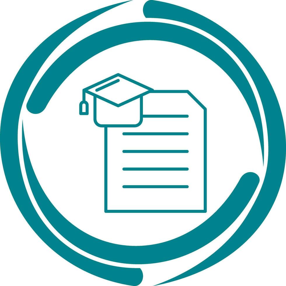 Degree Vector Icon