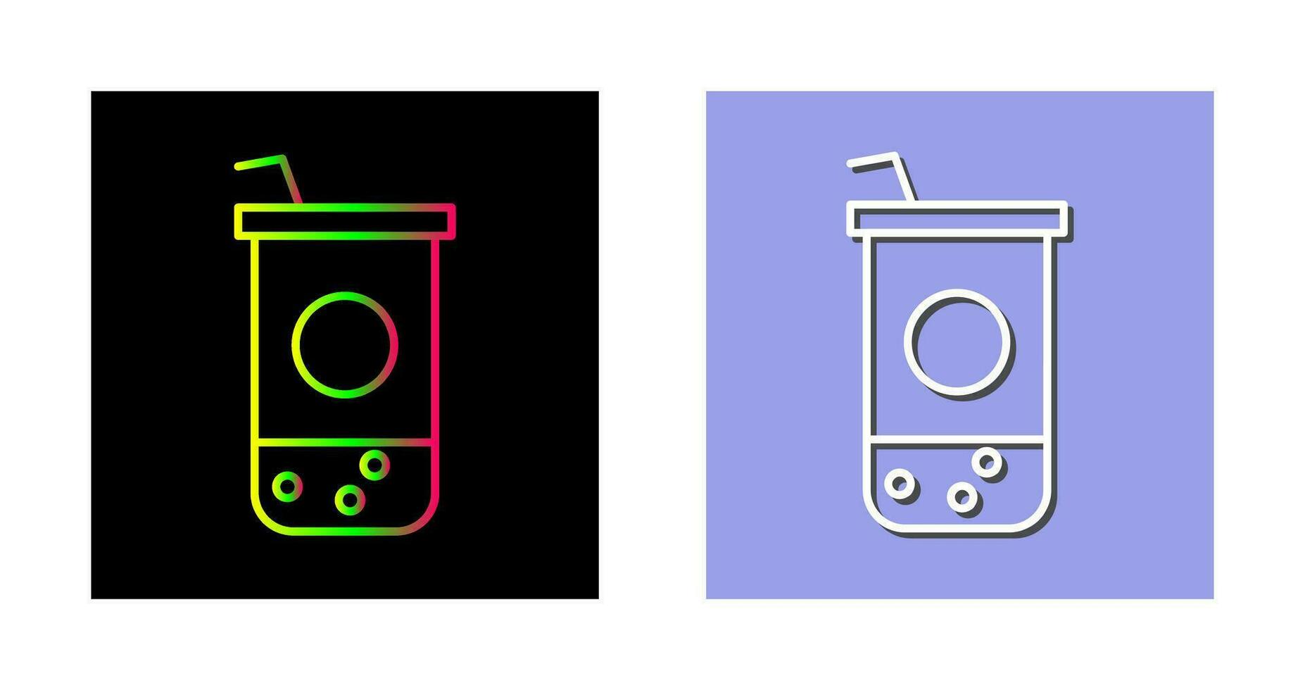 Chocolate Shake Vector Icon
