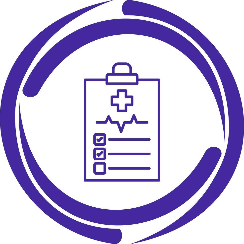 Medical History Vector Icon