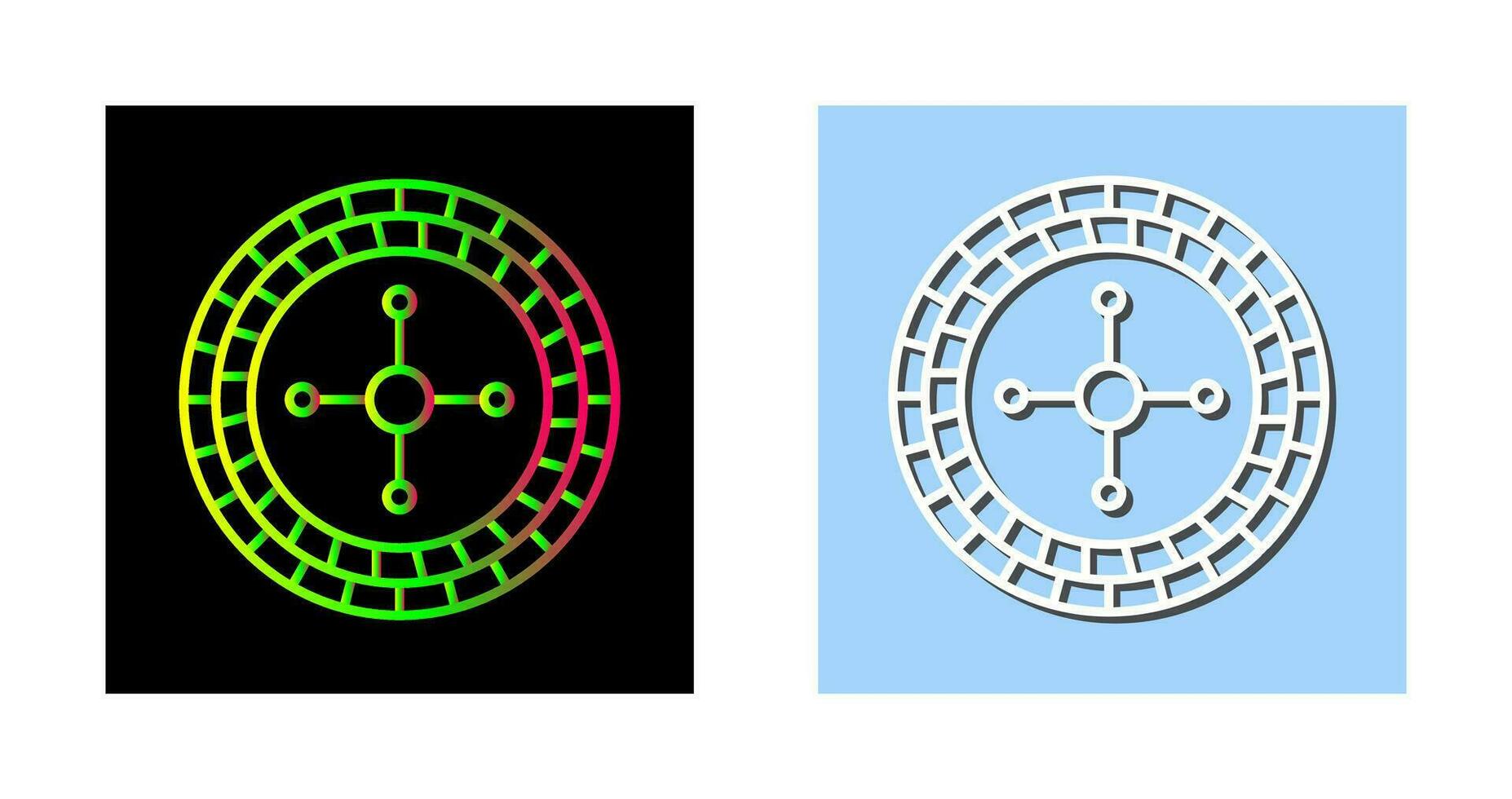 Roulette Vector Icon