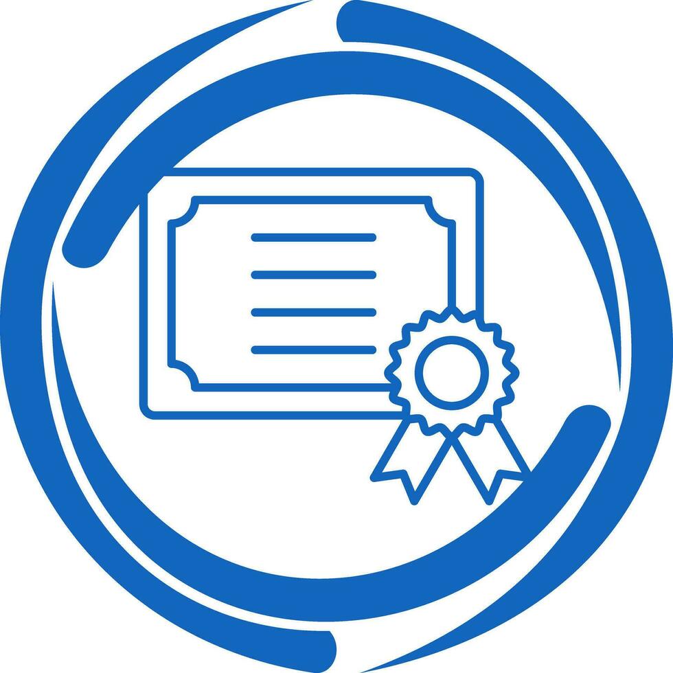 Certificate Vector Icon