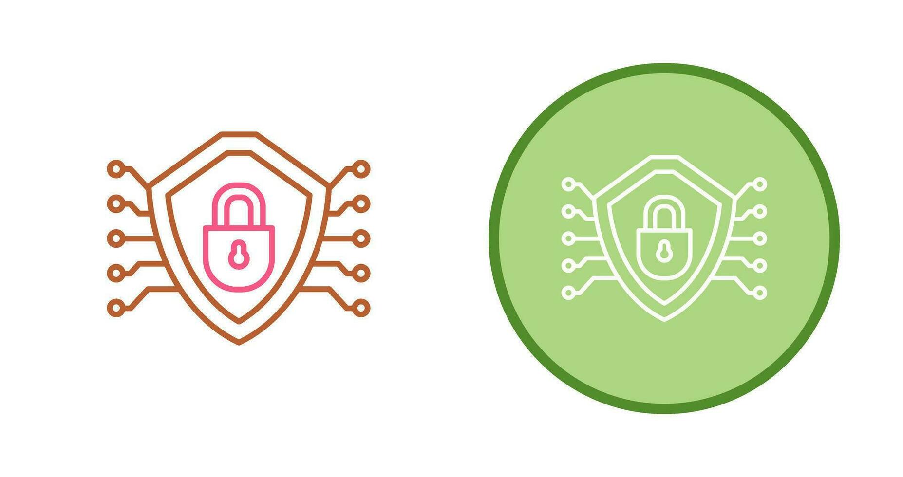 Cyber Security Vector Icon
