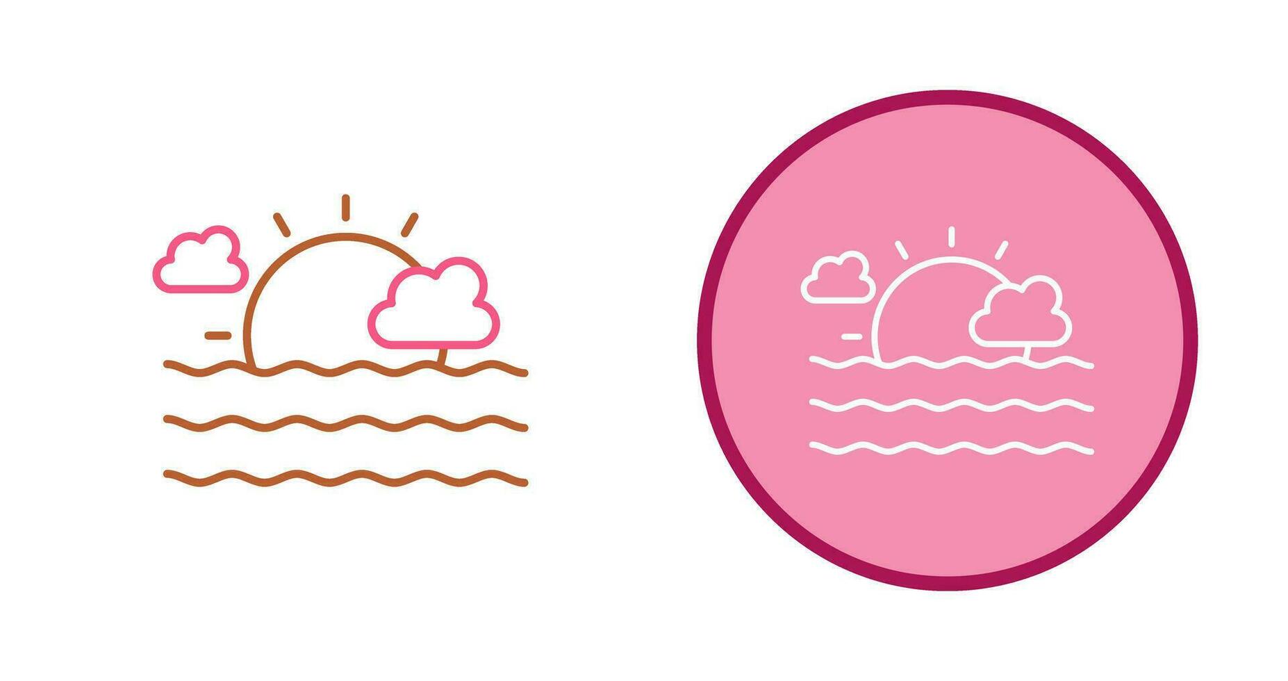 Sea Vector Icon
