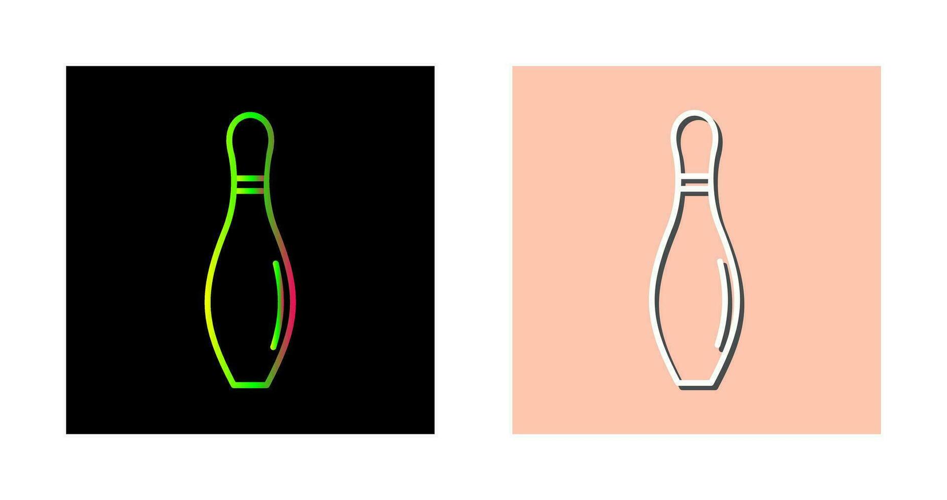 Bowling Pin Vector Icon