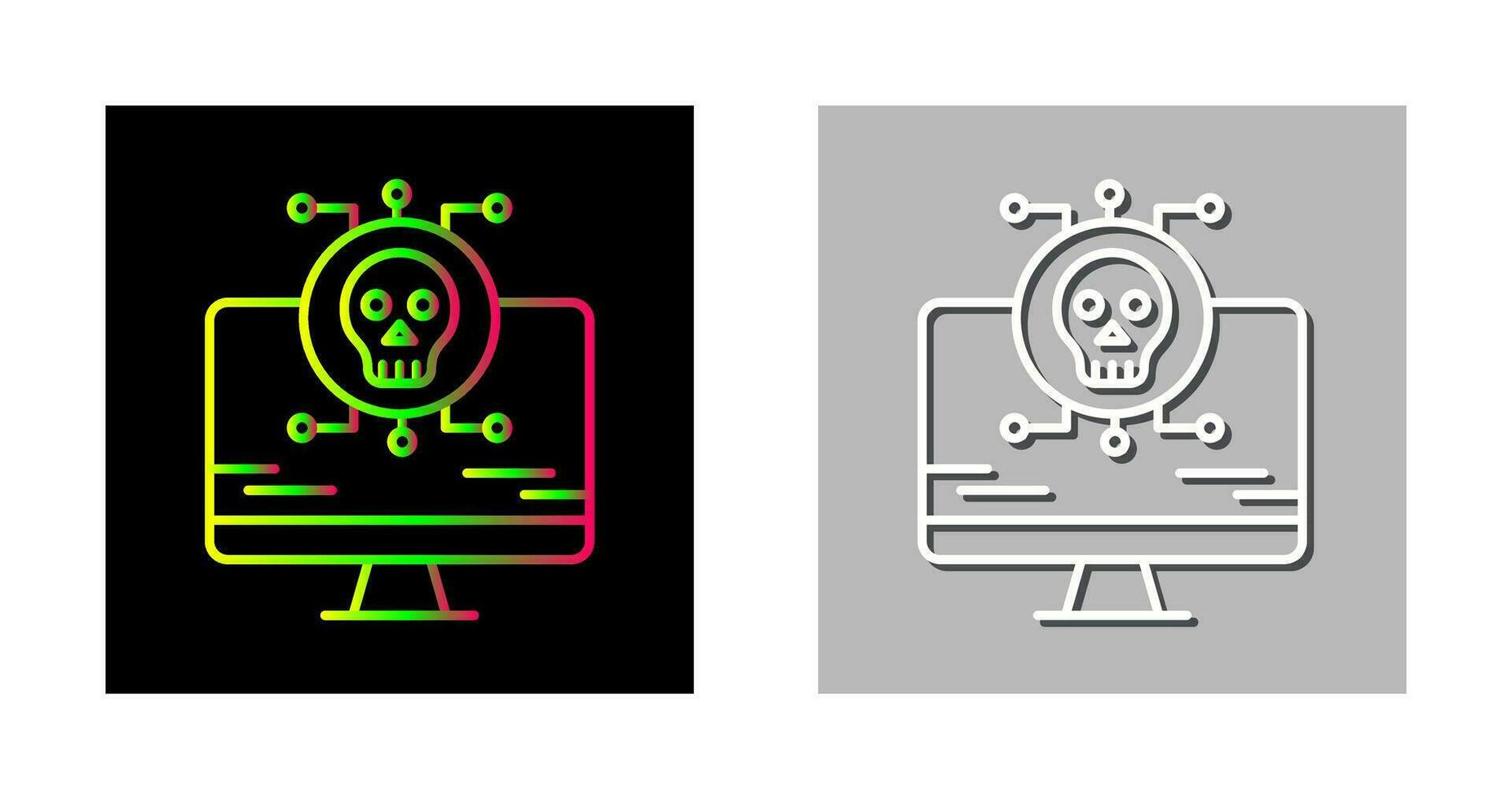 Virus Attack Vector Icon