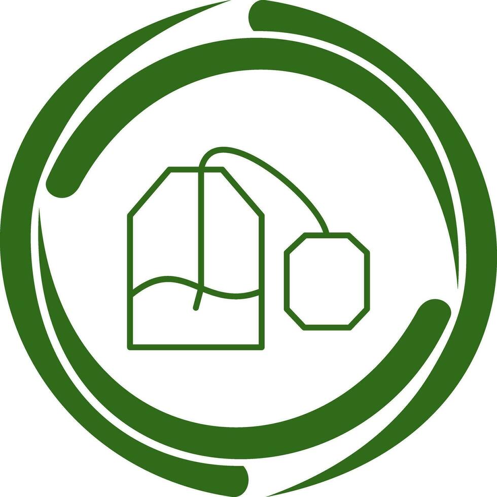 Tea Bag Vector Icon