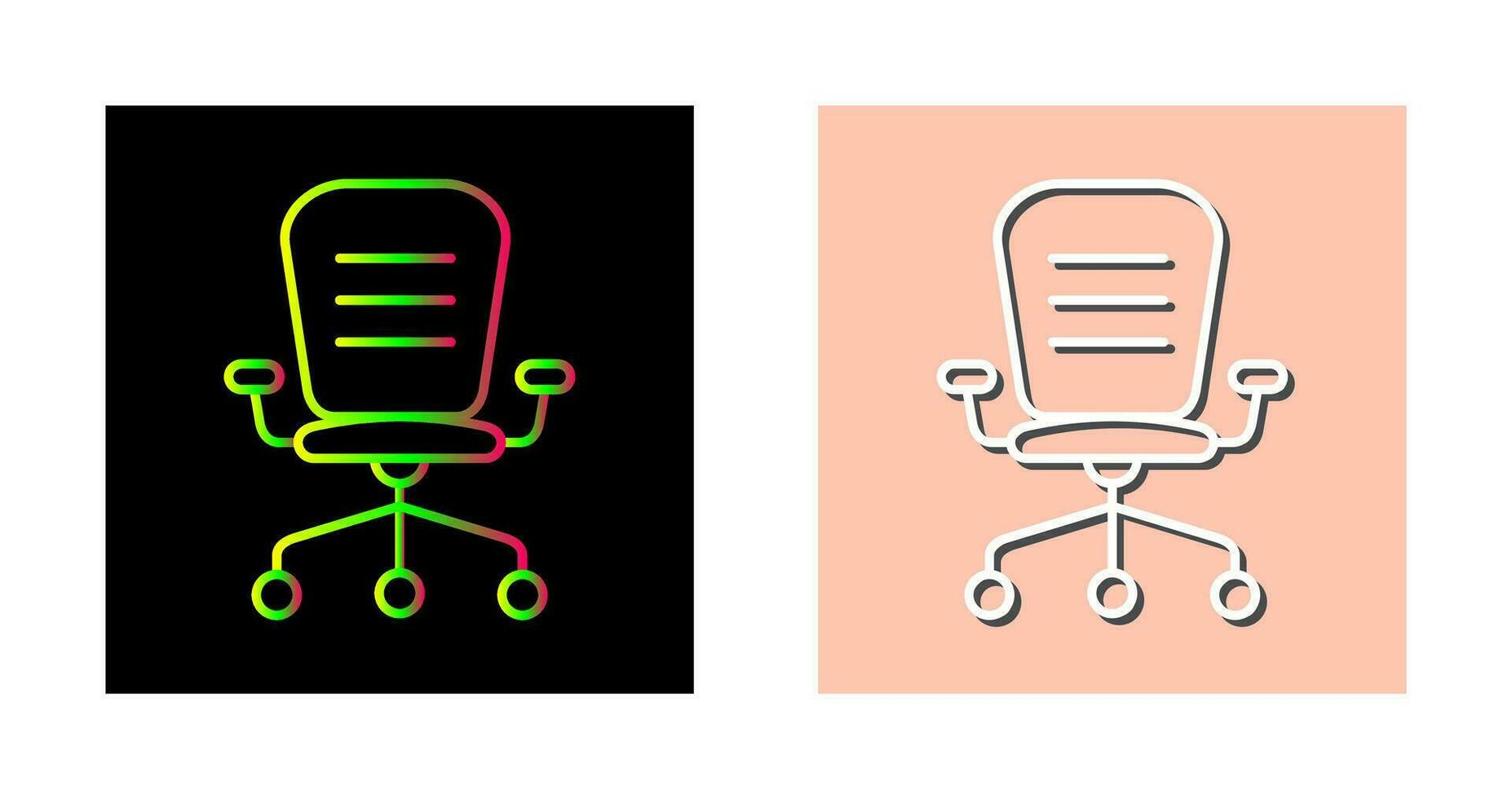 Office Chair Vector Icon