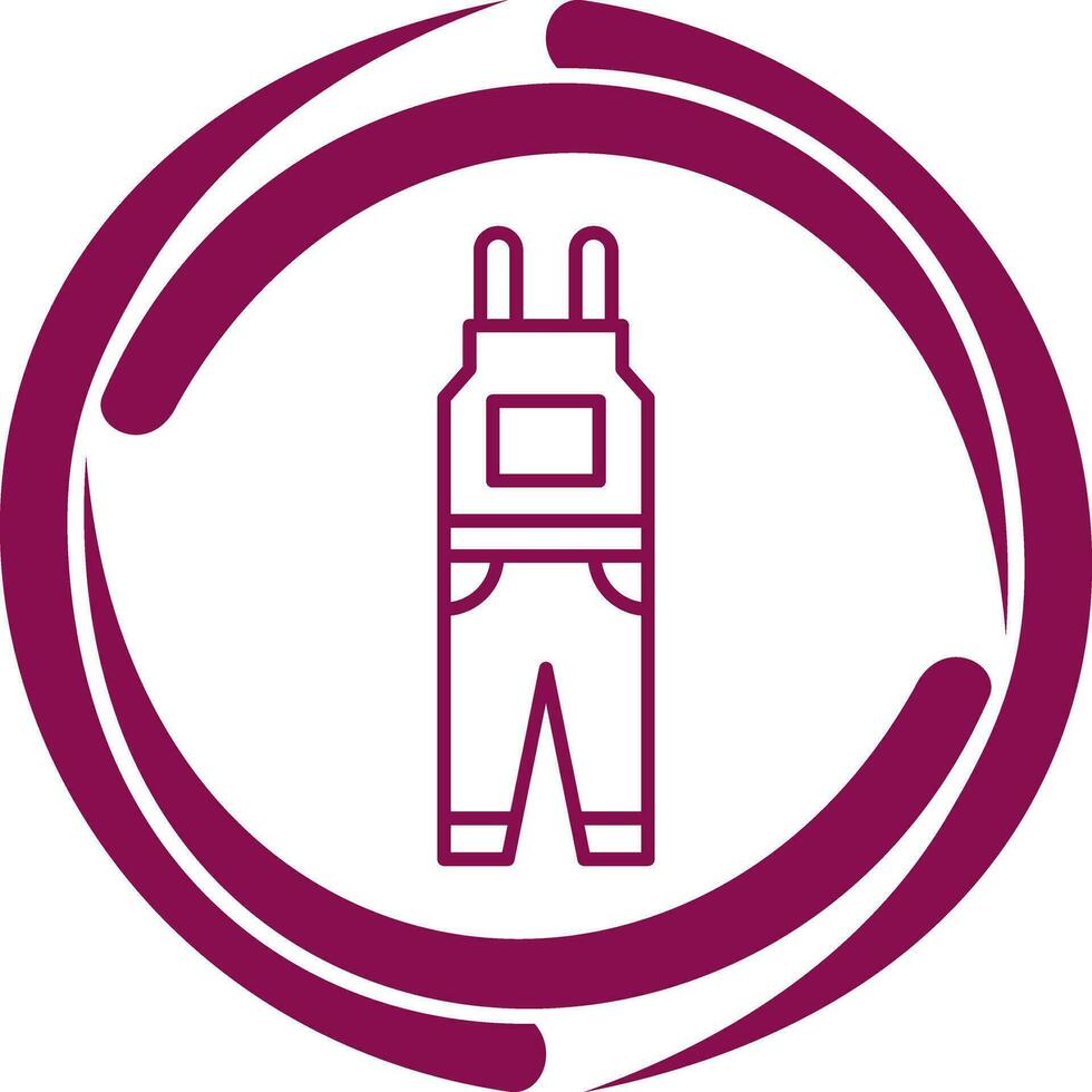 Jumpsuit Vector Icon