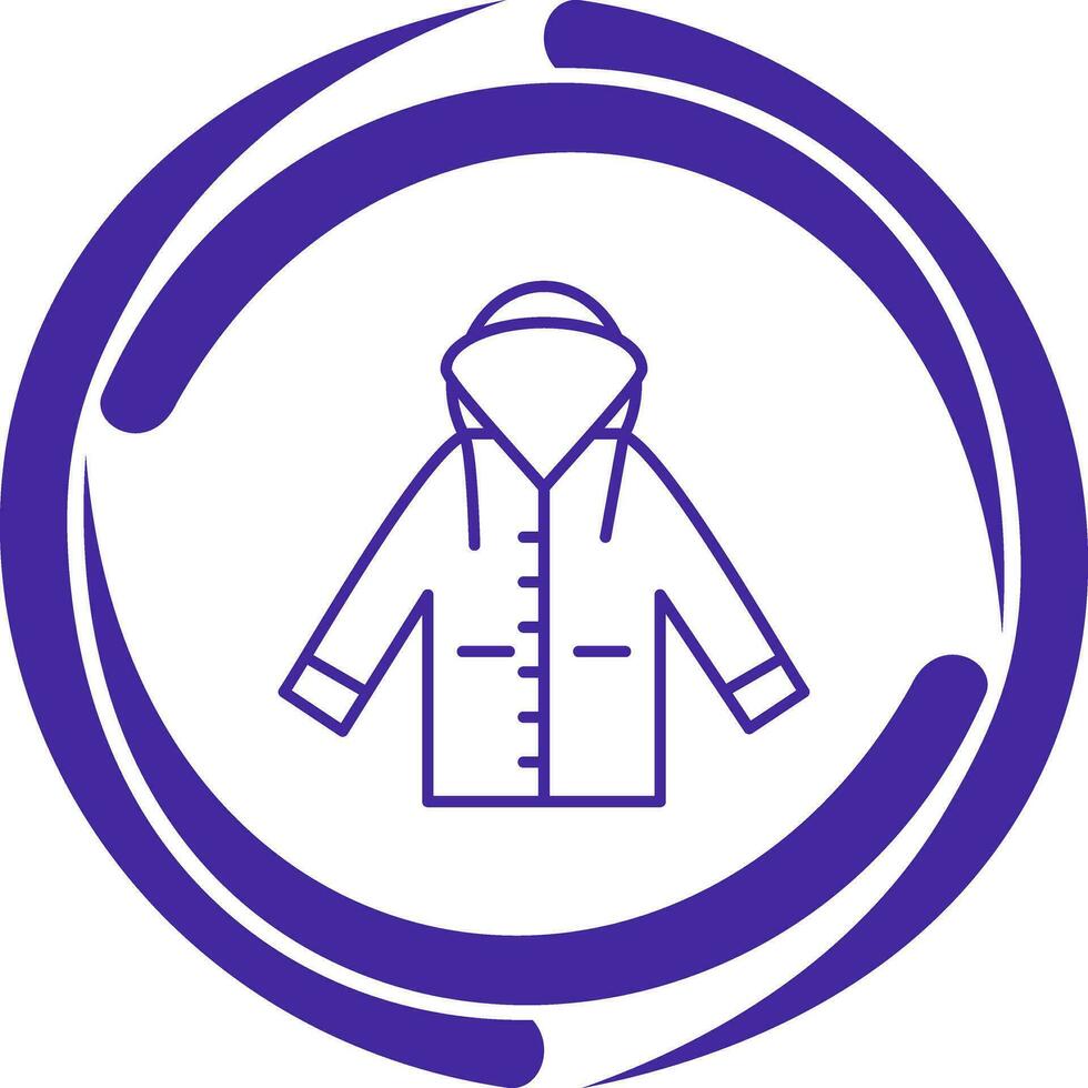 Raincoat Vector Icon