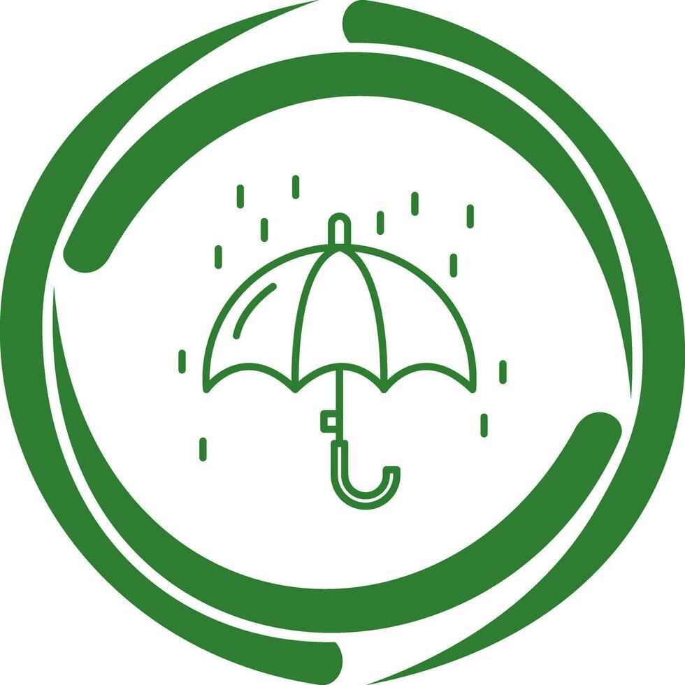 icono de vector de lluvia