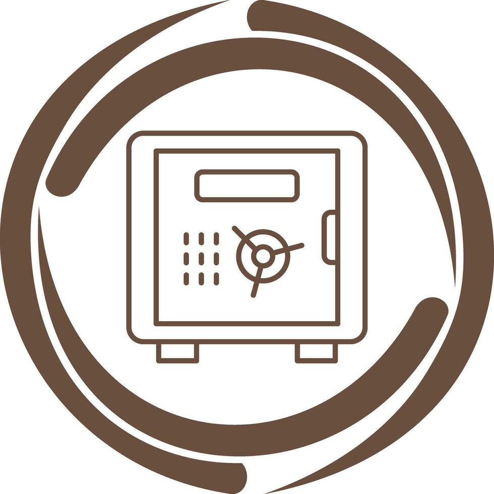 Safe Box Vector Icon