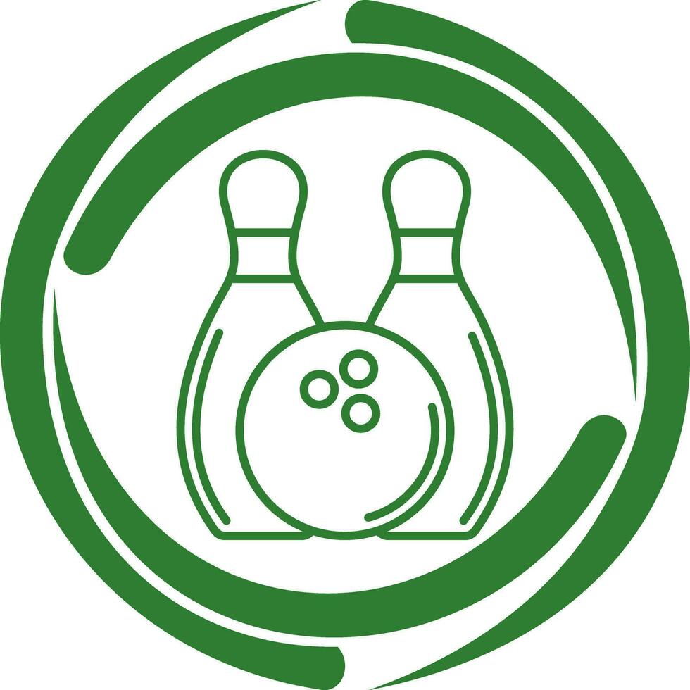 Bowling Vector Icon