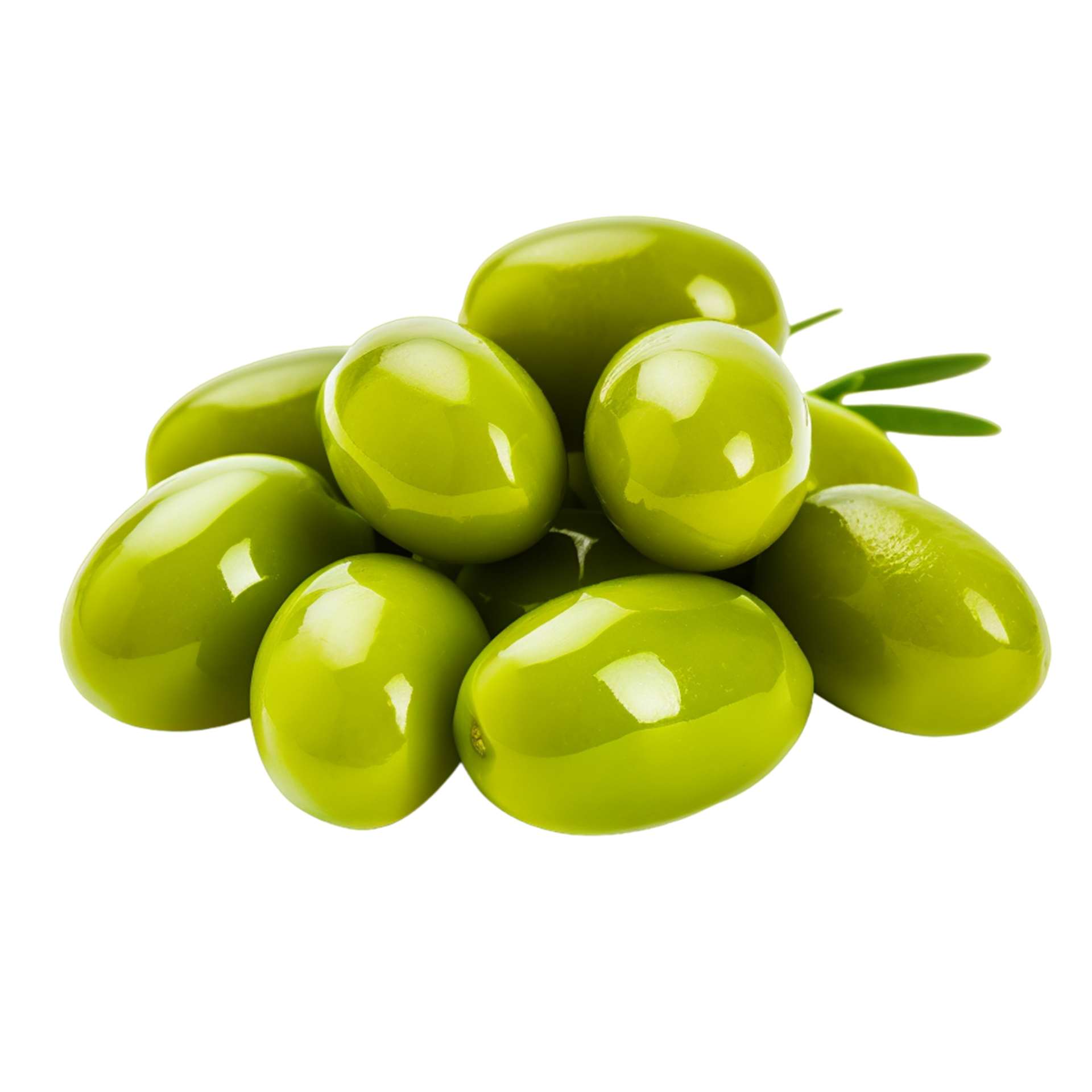 Fresh green olive ai generative 30247432 PNG