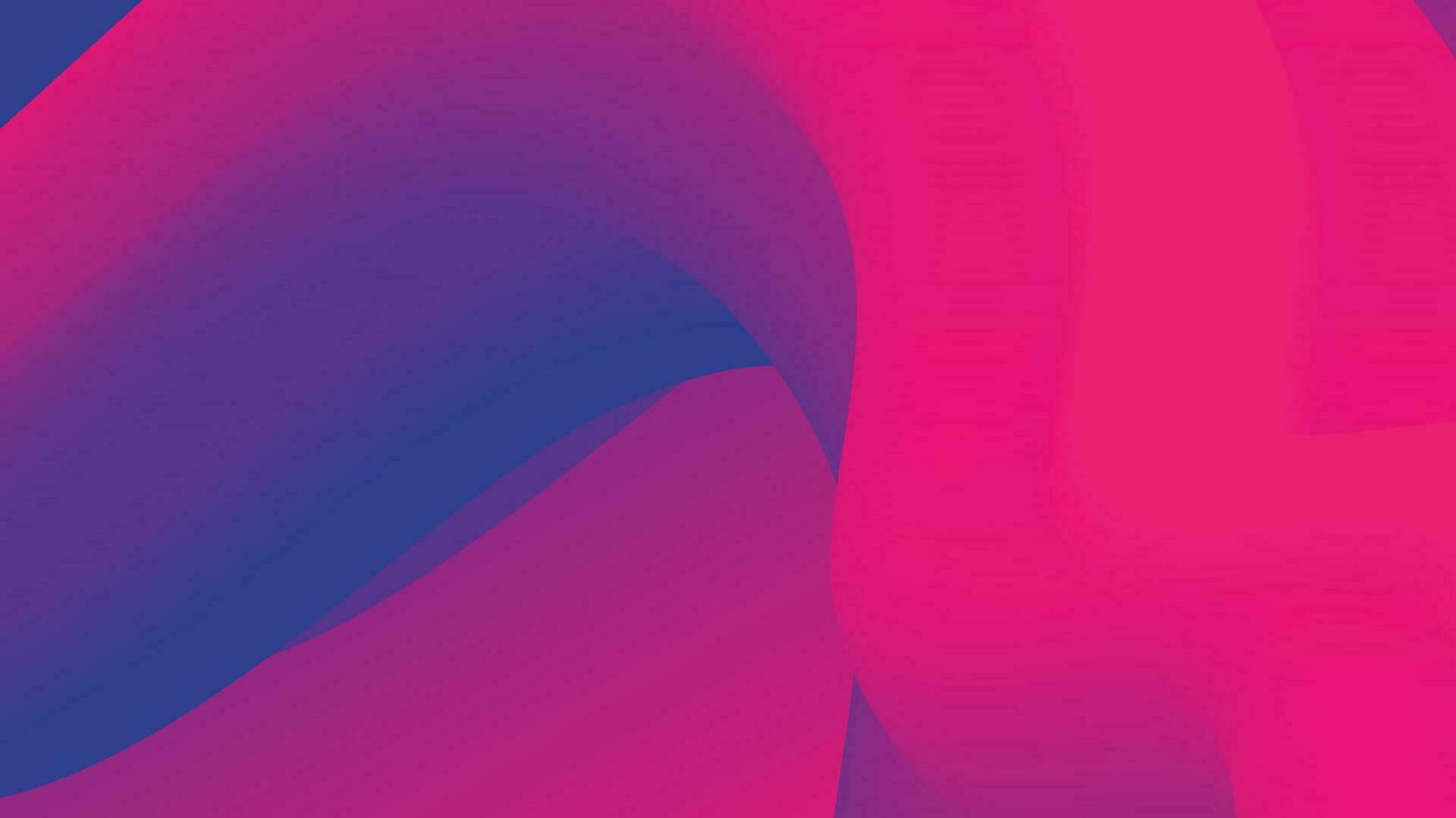 Red and purple fluid wave abstract background vector