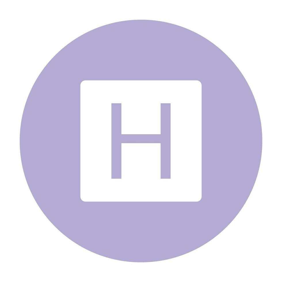 Collection of Hotel Flat Circular Icons vector