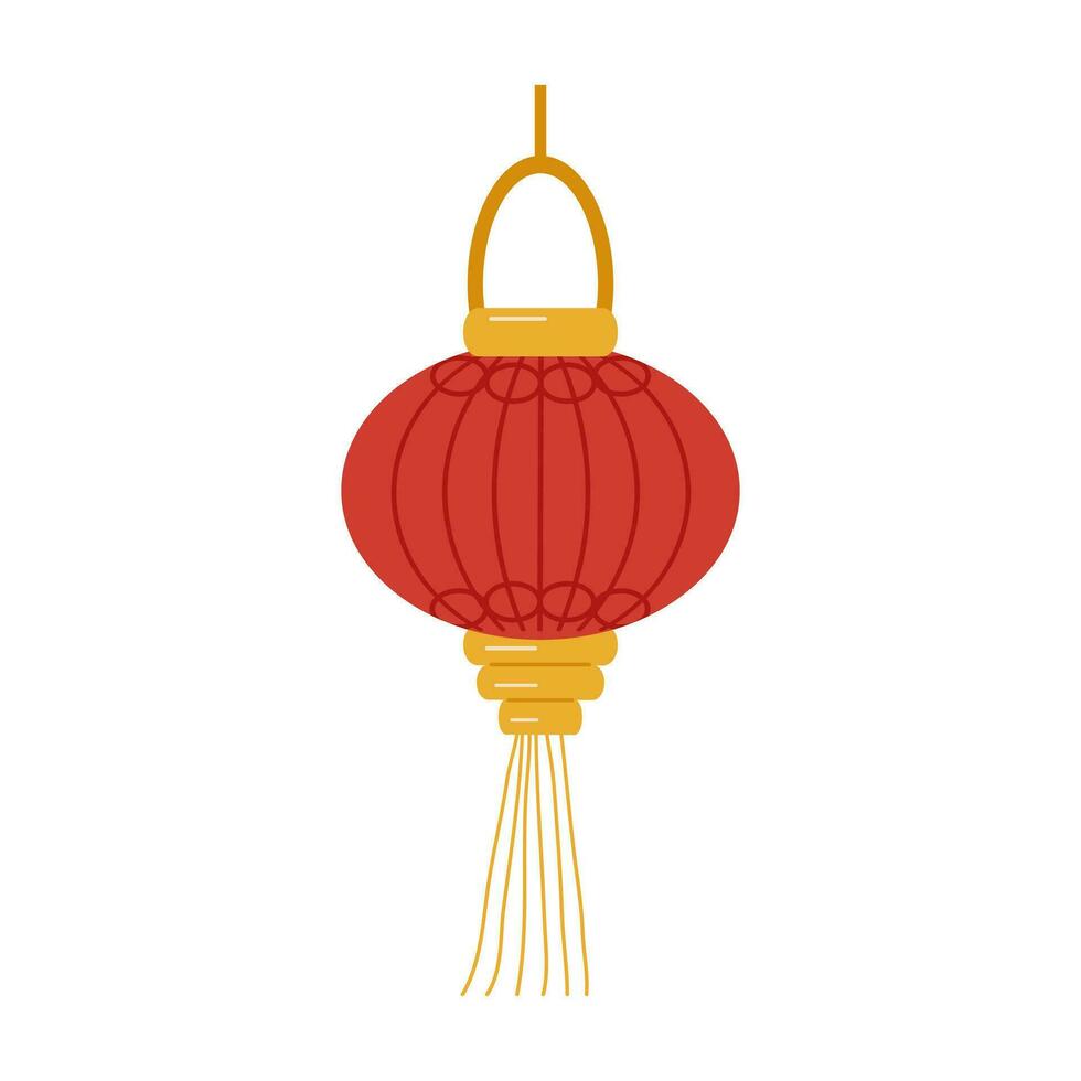 Festive Chinese lantern. Design a flyer, banner vector