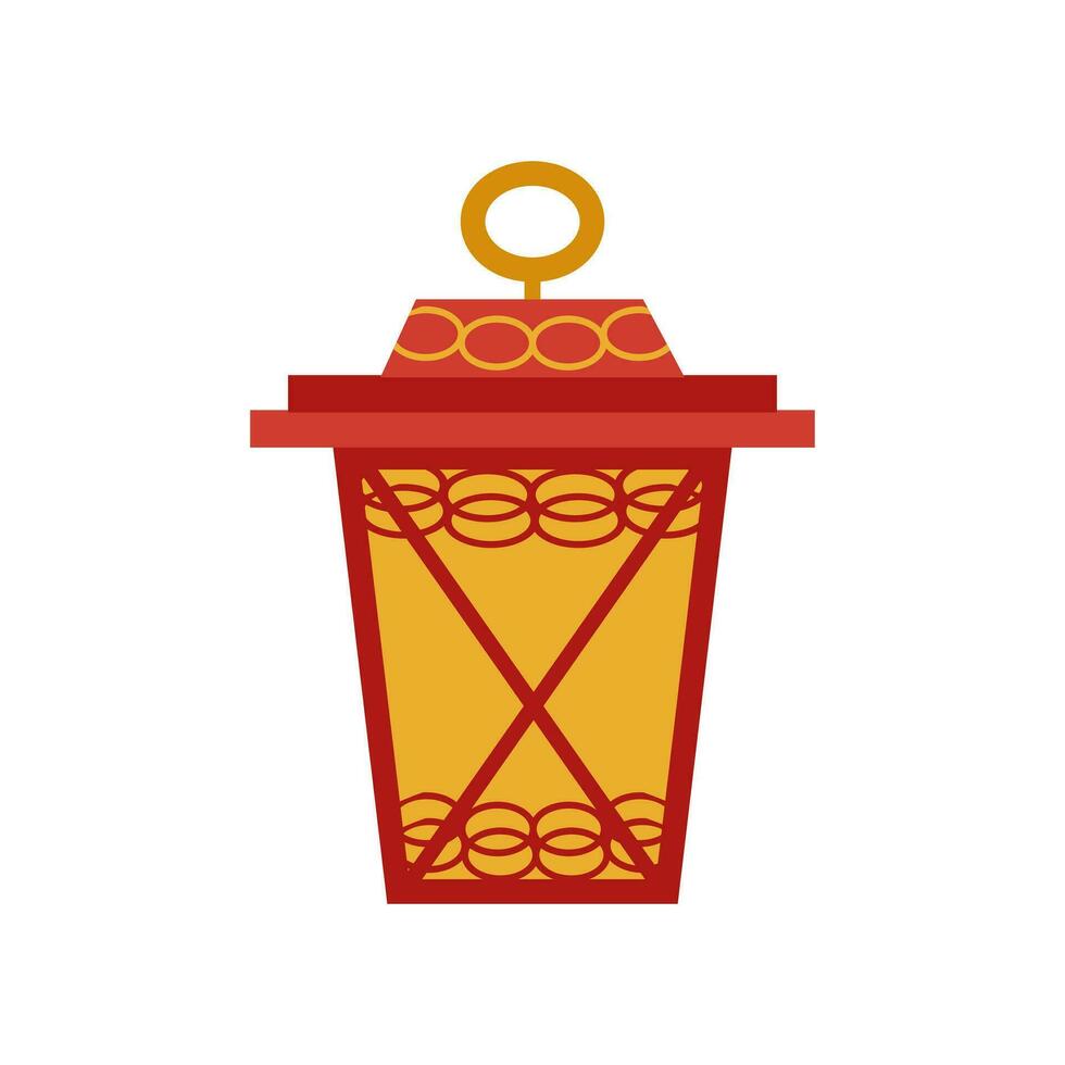 Festive Chinese lantern. Design a flyer, banner vector