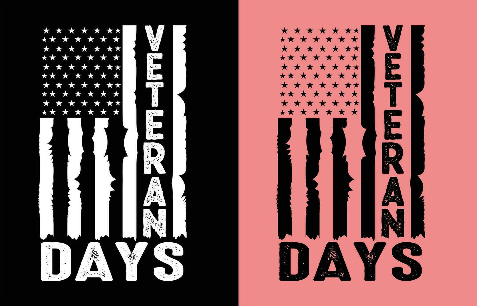 Veteran Days T Shirt Design vector