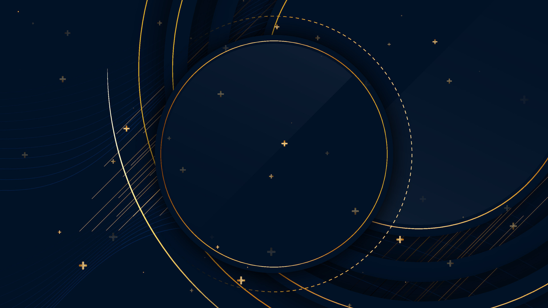 innovation dark blue background with luxury circle, astronomy graphic