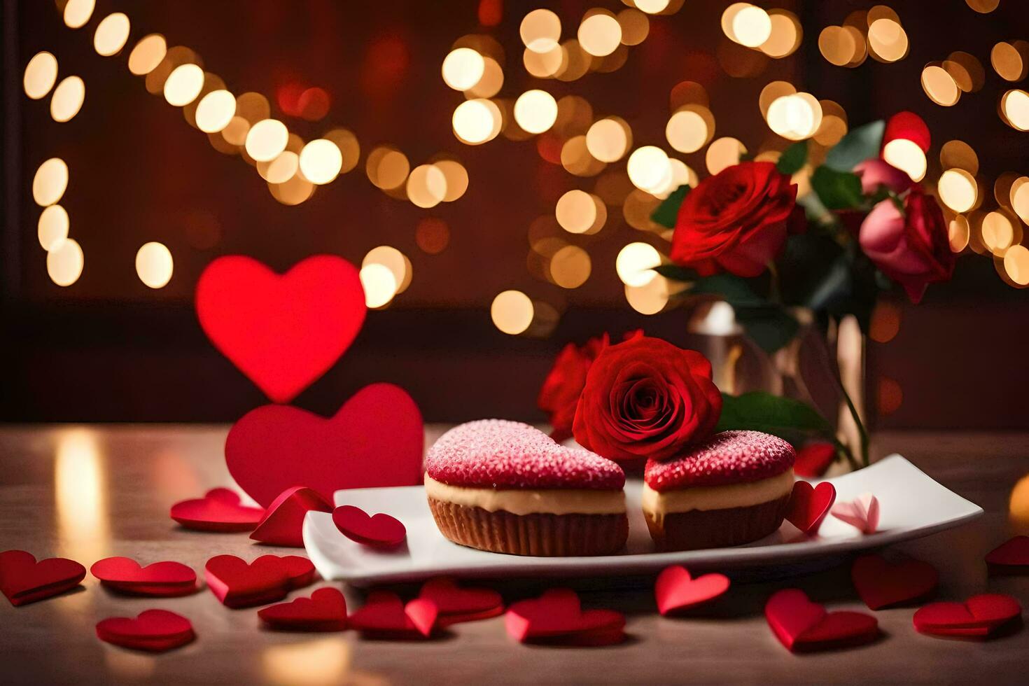 valentine's day is just around the corner and you are looking for the perfect gift for. AI-Generated photo