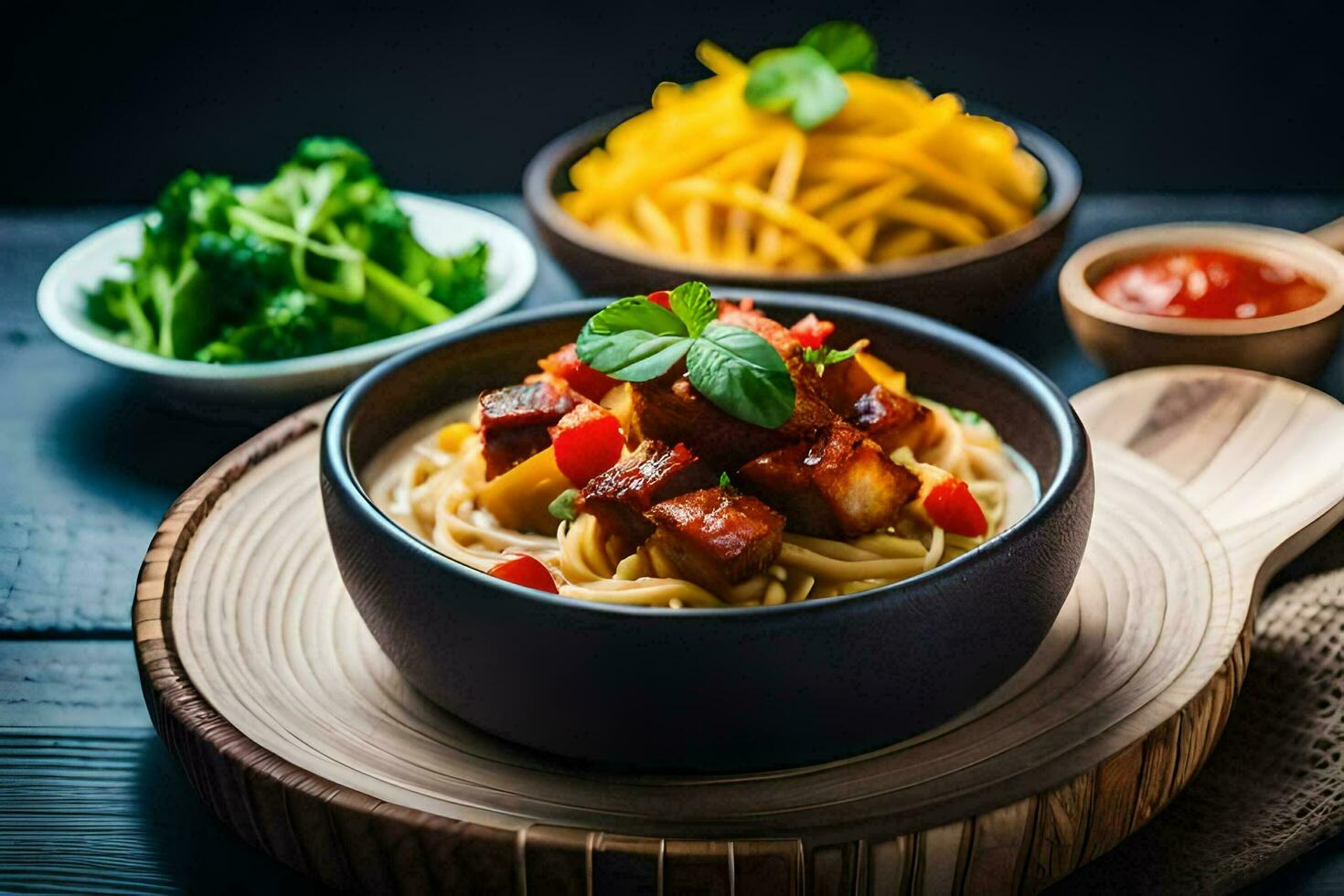 the-best-vegan-food-in-the-world-ai-generated-30293941-stock-photo-at