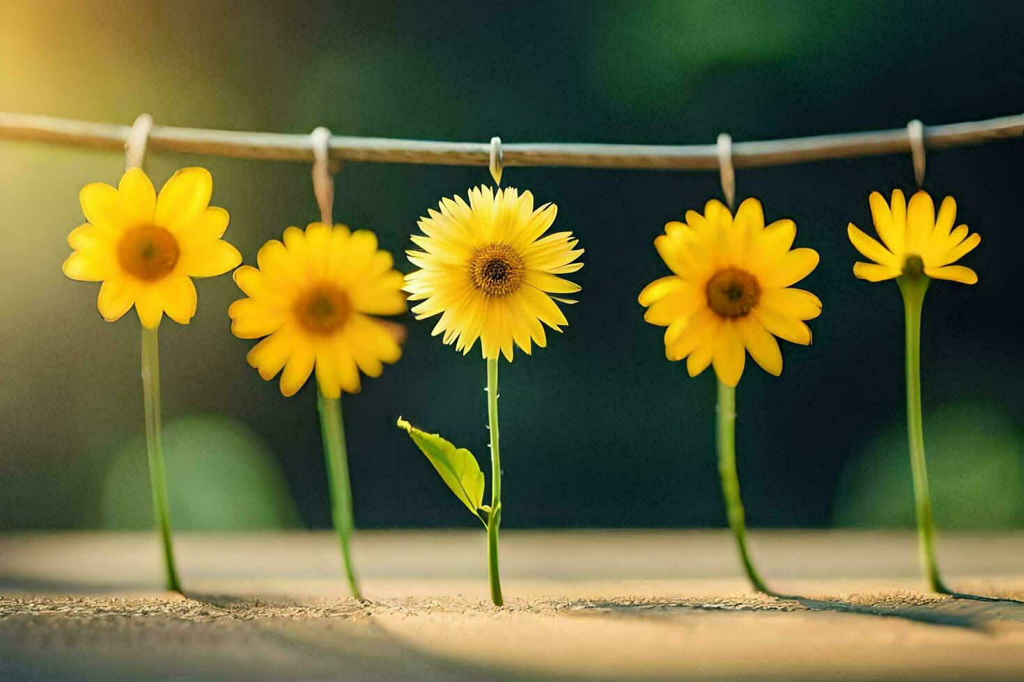 photo wallpaper the sun, flowers, the sun, the sunflower, the sunflower, the. AI-Generated