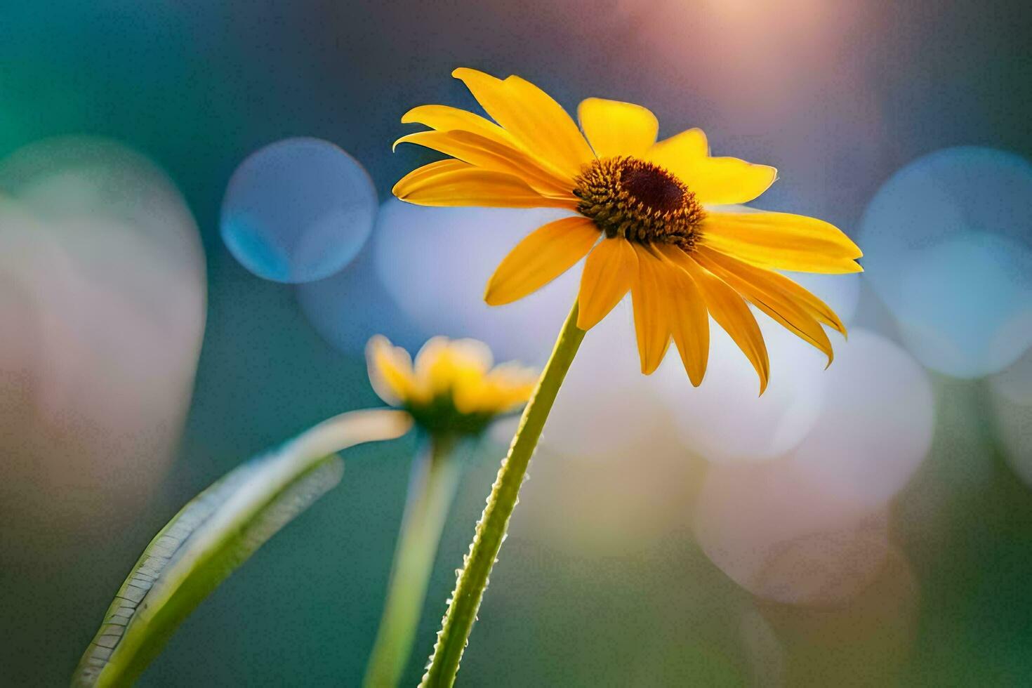 foto fondo de pantalla el sol, flor, sol, el sol, el sol, el sol, el. generado por ai