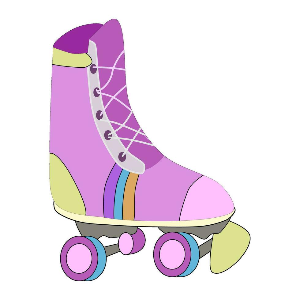 A roller skate classic vector