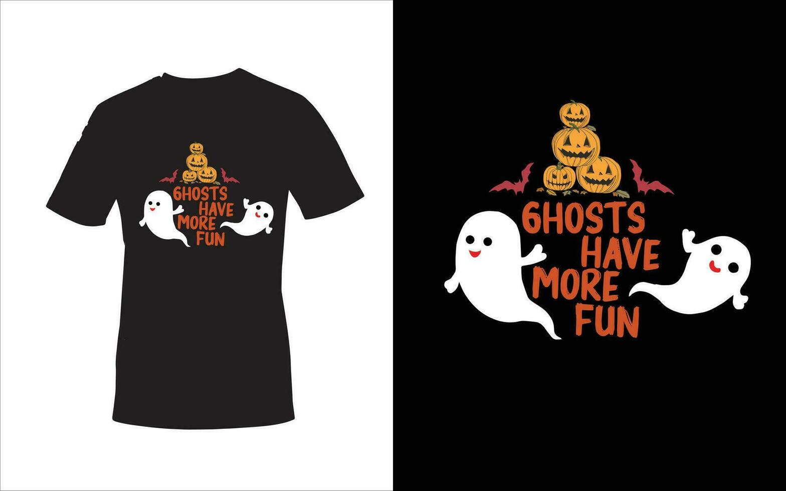 Halloween - Ghost have more fun vector