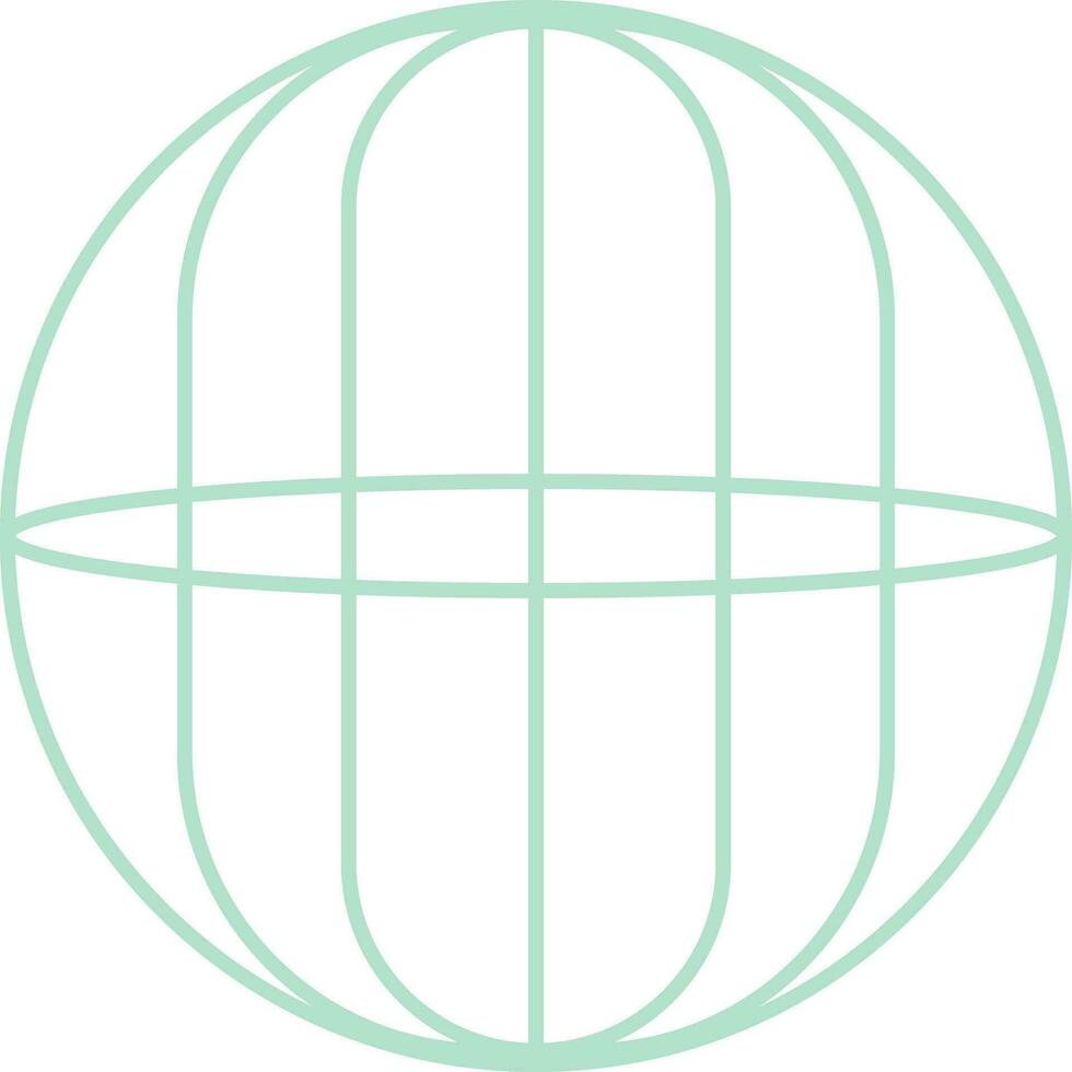 Retro Futuristic Y2K Element vector