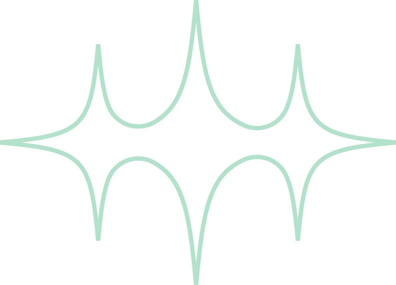 Retro Futuristic Y2K Element vector