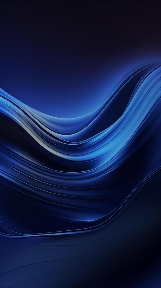 Sleek and Modern Dark Blue Abstract Background with Layers Vertical