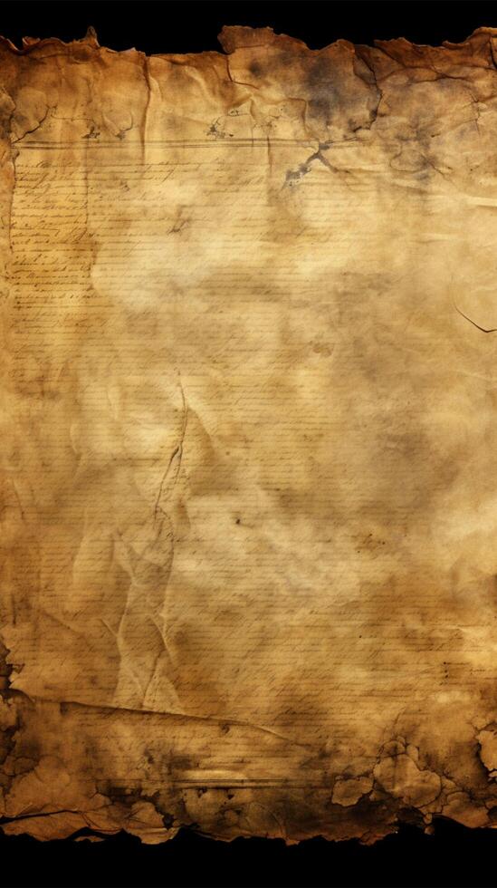 Antique parchment texture displaying aged paper with dark borders