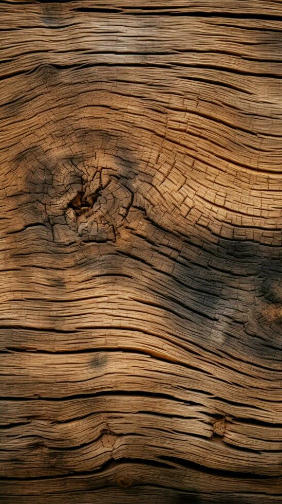 File of texture of bark wood use as natural background Vertical Mobile Wallpaper AI Generated photo